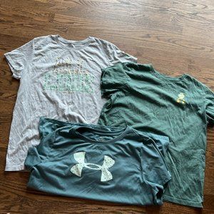3 Women's Under Armour t-shirts
